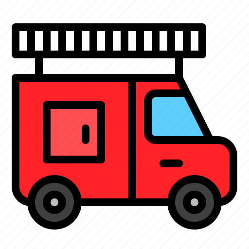 Car, fire truck, transport, travel, vehicle icon - Download on Iconfinder