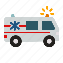 ambulance, car, emergency, first, aid, healthcare, urgent, vehicle