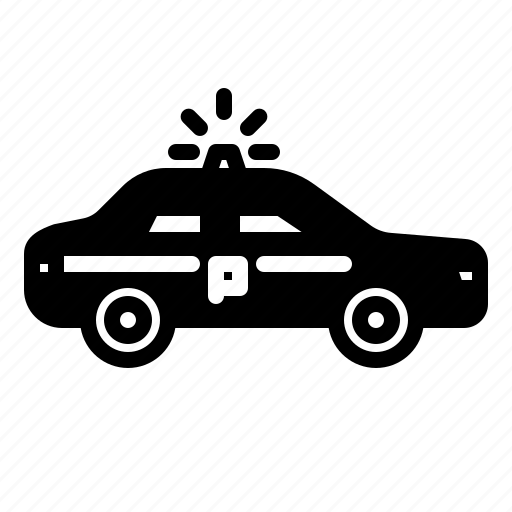 Police, car, crime, siren, transportation, vehicle icon - Download on Iconfinder