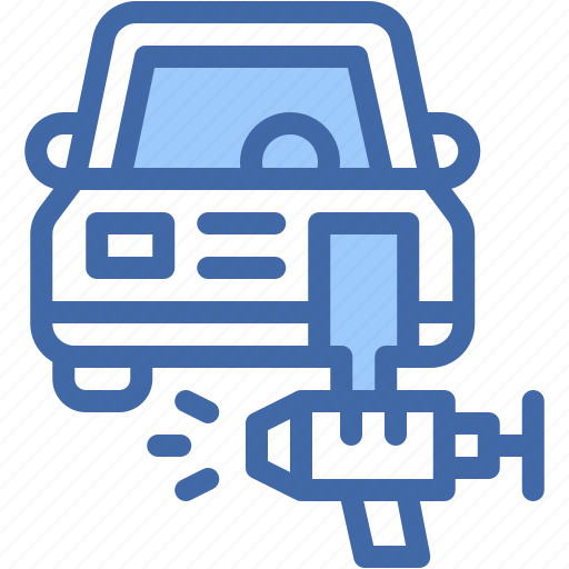Car, painting, maintenance, spray, gun, service, paint icon - Download on Iconfinder