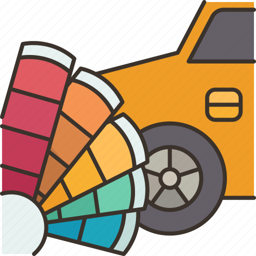 Matching, colors, palette, painting, car icon - Download on Iconfinder