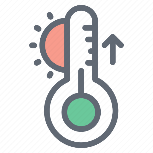 Thermometer, celsius, warm, measurement, hot, instrument icon - Download on Iconfinder