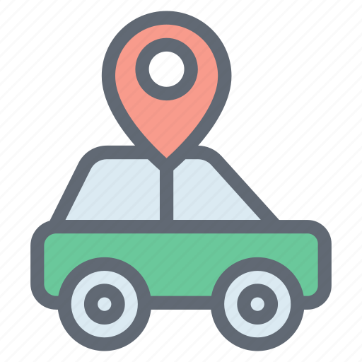 Location, service, car, map icon - Download on Iconfinder