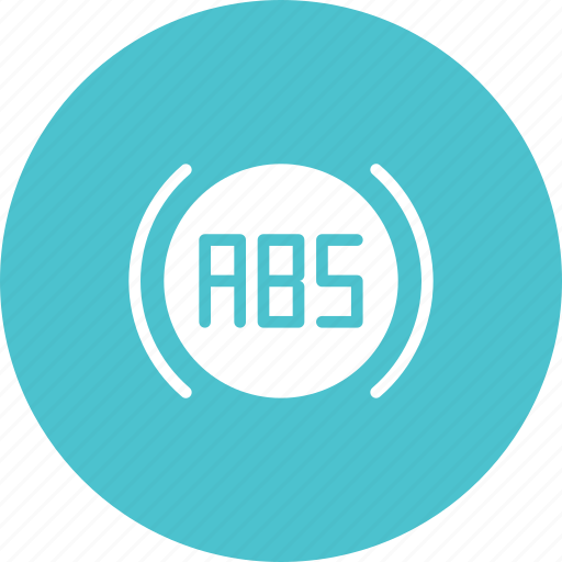 Abs, brake, car, enable, engage, indicator, lgiht icon - Download on Iconfinder