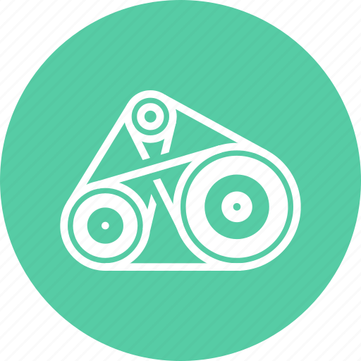 Automobile, belt, car, engine, gear, part, vehicle icon - Download on Iconfinder