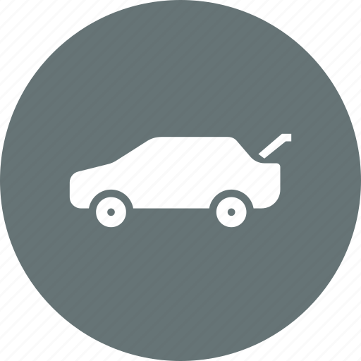Automobile, car, dickey, dicky, open, vehicle icon - Download on Iconfinder