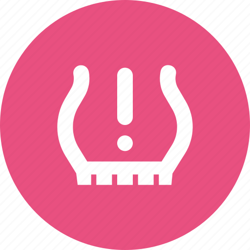 Indicator, light, monitoring, pressure, signal, tire, tyre icon - Download on Iconfinder