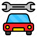 car, repair, transport, vehicle, wrench