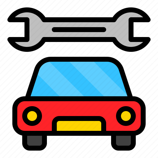Car, repair, transport, vehicle, wrench icon - Download on Iconfinder