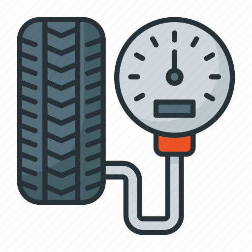 Tyre, air pressure, tire, psi measuring, unit icon - Download on Iconfinder