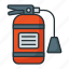 fire, extinguisher, foam extinguisher, fireplace, cylinder 