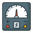 electric meter, gauge, pressure, dashboard, speedometer, performance meter