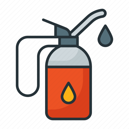 Steel oil, can, lubricant pot, emulsifier, lubricant, oil can icon - Download on Iconfinder