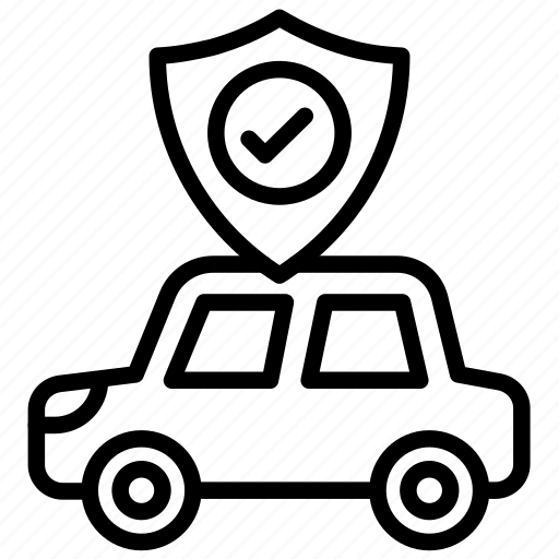 Car, safety, insurance, auto, shield, protection icon - Download on Iconfinder