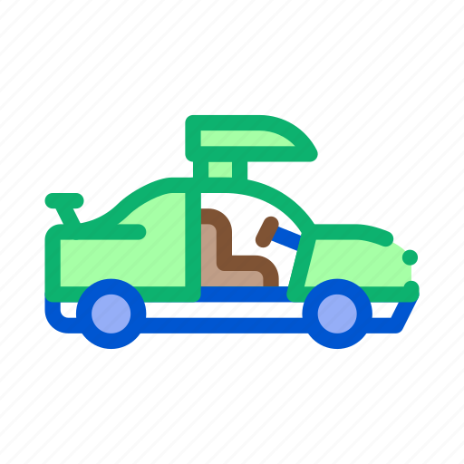 Body, car, classic, crashed, lifting, repair, restoration icon - Download on Iconfinder