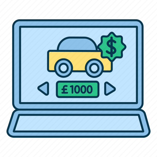 Car, sales, rentals, online, buy, sell, promotion icon - Download on Iconfinder