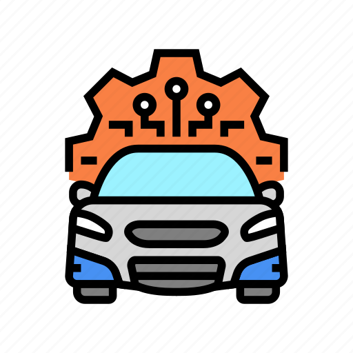 Automatic, car, system, self, vehicle, drive icon - Download on Iconfinder