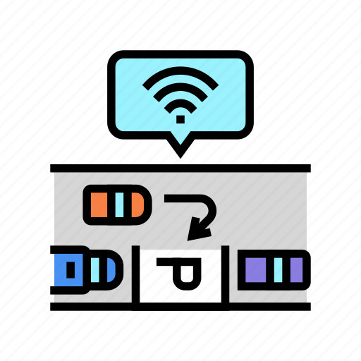 Digital, parking, car, self, vehicle, drive icon - Download on Iconfinder