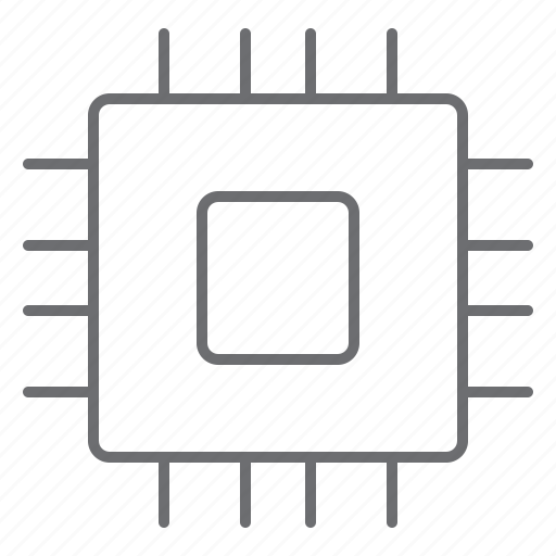Semiconductor, cpu, technology, electric, electricity icon - Download on Iconfinder