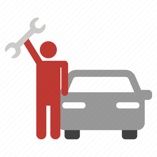 Car, repair, automobile, service, serviceman, vehicle, worker icon - Download on Iconfinder