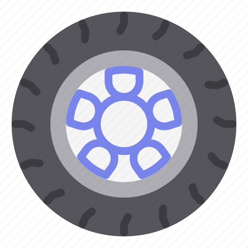 Car, rim, road, tire, wheel icon - Download on Iconfinder