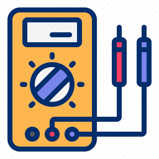 Avometer, electric, plug, technology, tools icon - Download on Iconfinder