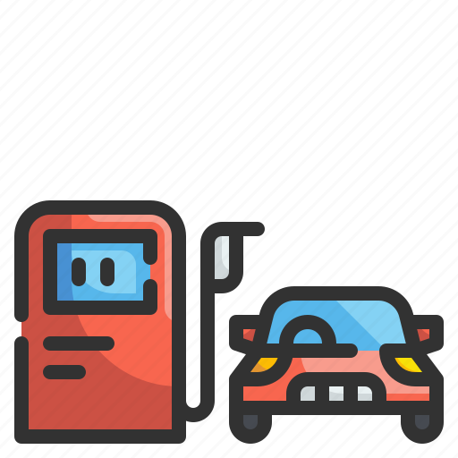 Fuel, vehicle, gasoline, car, gas, pump, station icon - Download on Iconfinder
