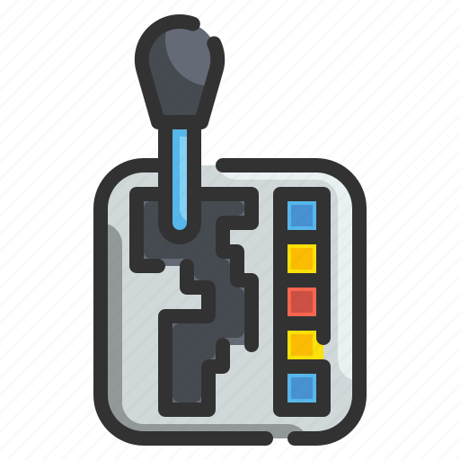 Lever, automatic, maintenance, car, service, gearstick, garage icon - Download on Iconfinder