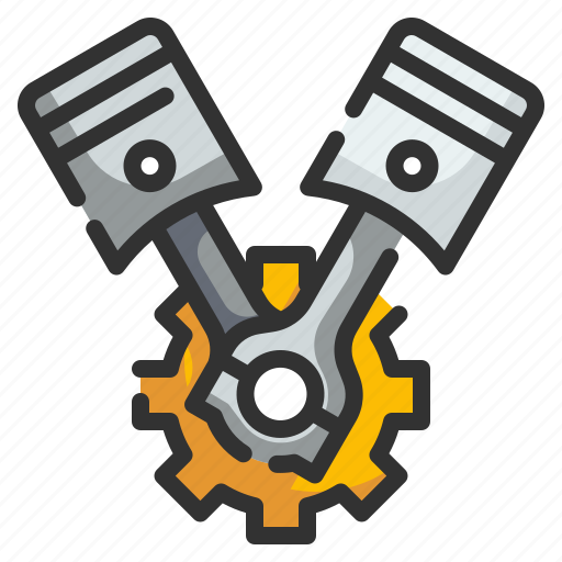 Engine, automobile, mechanical, repair, piston, motor, car icon - Download on Iconfinder