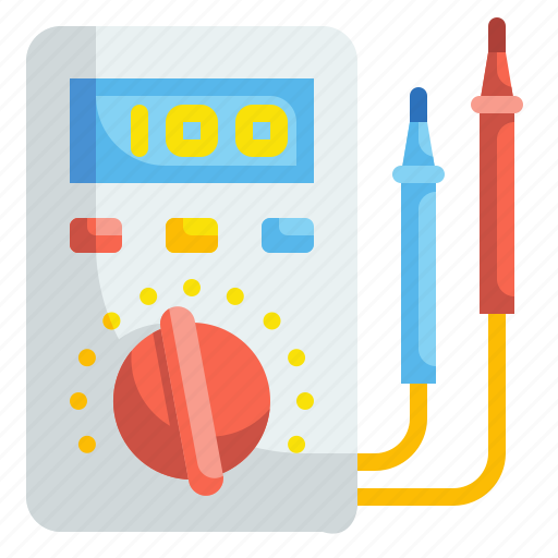 Device, multimeter, measuring, car, industry, voltmeter, energy icon - Download on Iconfinder