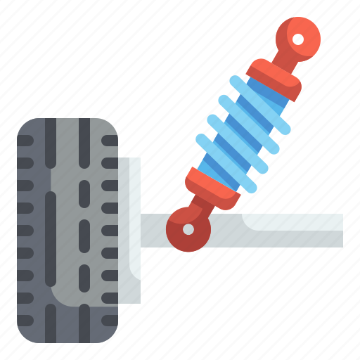 Vehicle, reparation, automobile, car, garage, wheel, suspension icon - Download on Iconfinder