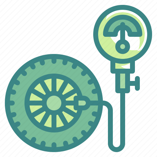 Tire, air, inflate, pump, service, wheels, car icon - Download on Iconfinder