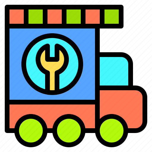 Car, mechanic, repair, service, vehicle, work, workshop icon - Download on Iconfinder