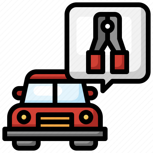Battery, clips, transportation, automobile, car, vehicle icon - Download on Iconfinder