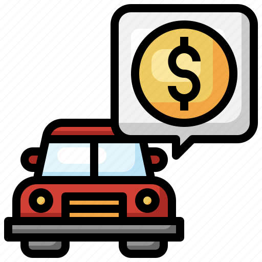Dollar, payment, automobile, coin, car icon - Download on Iconfinder