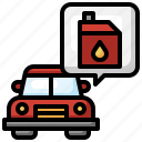 oil, jerrycan, transportation, automobile, car