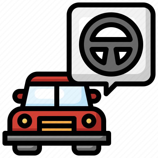 Steering, wheel, transportation, automobile, driving, car icon - Download on Iconfinder