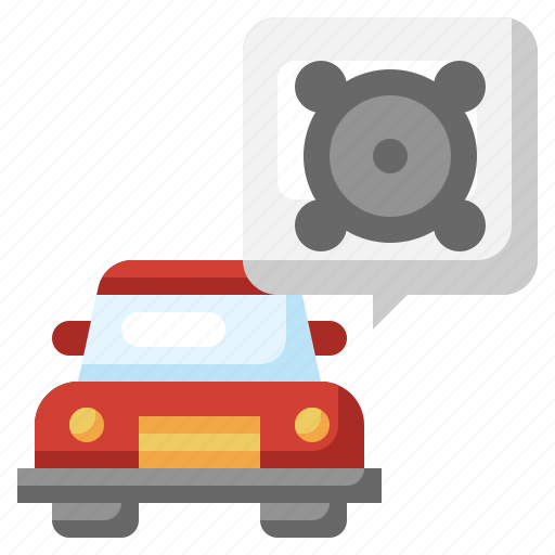 Sound, system, audio, speaker, volume, car icon - Download on Iconfinder