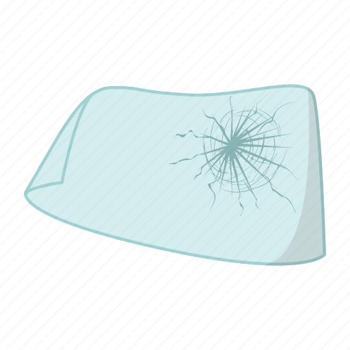 Broken, car, cartoon, crack, cracked, glass, windshield icon - Download on Iconfinder