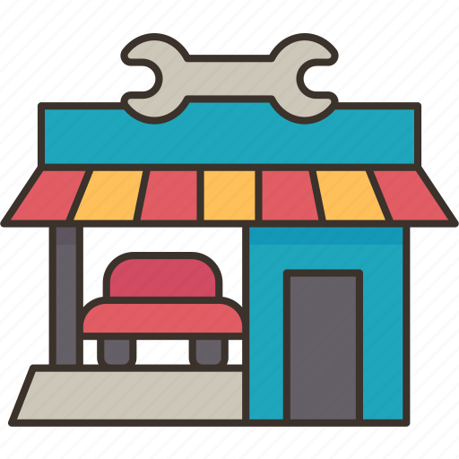 Auto, parts, store, car, accessories, shop, vehicle icon - Download on Iconfinder