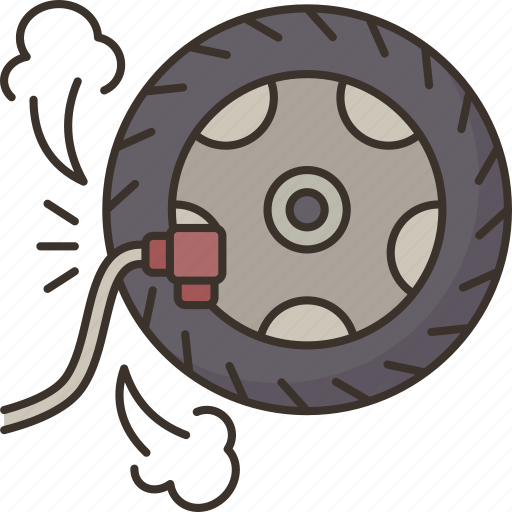 Tire, pump, air, inflator, car icon - Download on Iconfinder