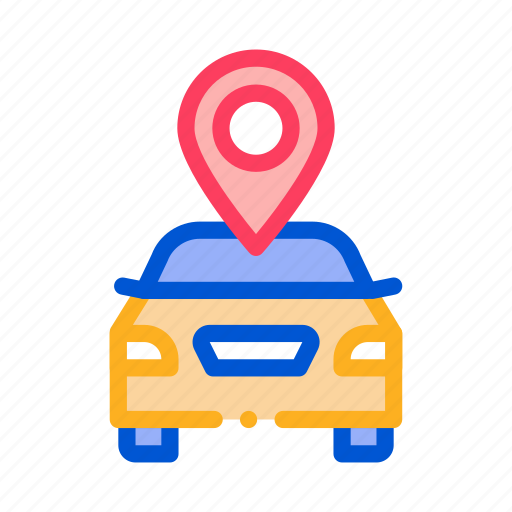 Auto, car, geolocation, machines, theft, transport, vehicle icon - Download on Iconfinder