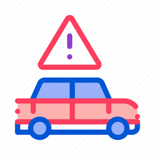 Car, danger, obstruction, theft icon - Download on Iconfinder