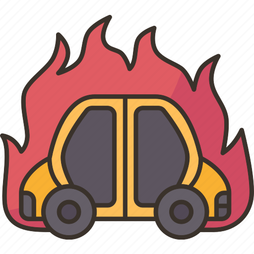 Car, burned, fire, crime, terrorismh icon - Download on Iconfinder