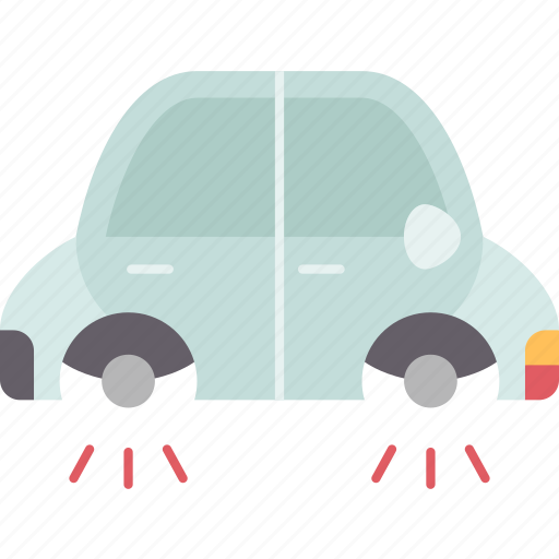 Wheels, car, stolen, street, robbery icon - Download on Iconfinder