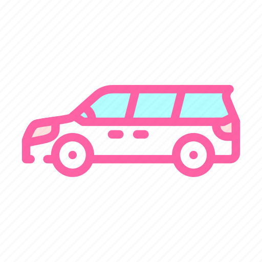 Mpv, minivan, transport, car, different, body icon - Download on Iconfinder
