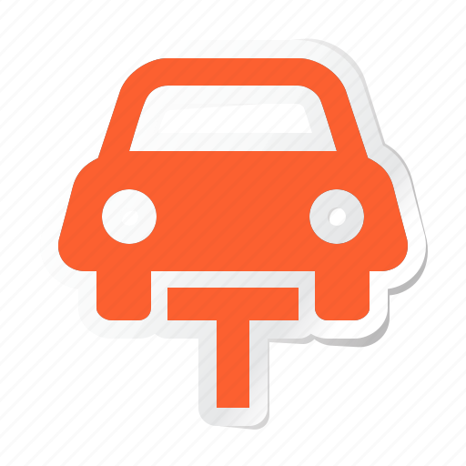 Auto, automobile, car, garage, servicing, vehicle, car lift icon - Download on Iconfinder