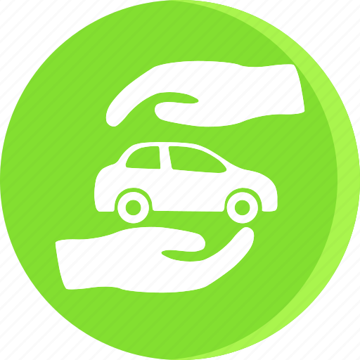 Automobile, car, garage, servicing, vehicle, hand icon - Download on Iconfinder