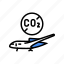 emission, free, plane, carbon, capture, co2 