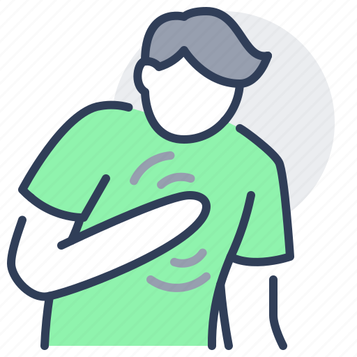 Chest, pain, heart, attack, ache, symptom icon - Download on Iconfinder